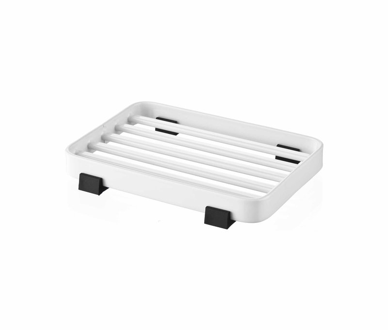 Tchibo - Seifenschale »Tower« weiß - weiß