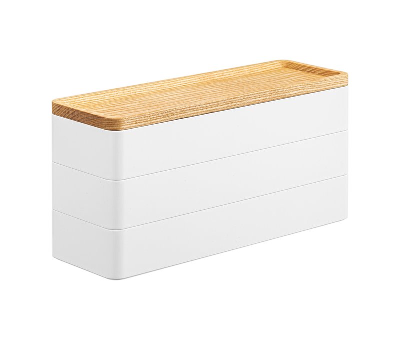 Tchibo - Yamazaki Schmuckbox »Rin« - weiß