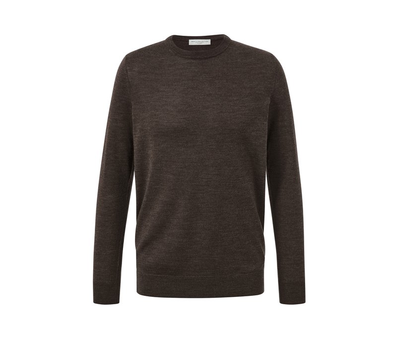 Tchibo - Merino-Pullover - Herren - Gr. M - braun