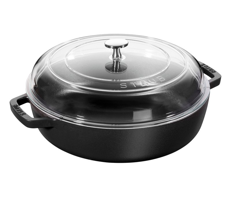 Staub Bräter mit Deckel, Gusseisen, 28 cm