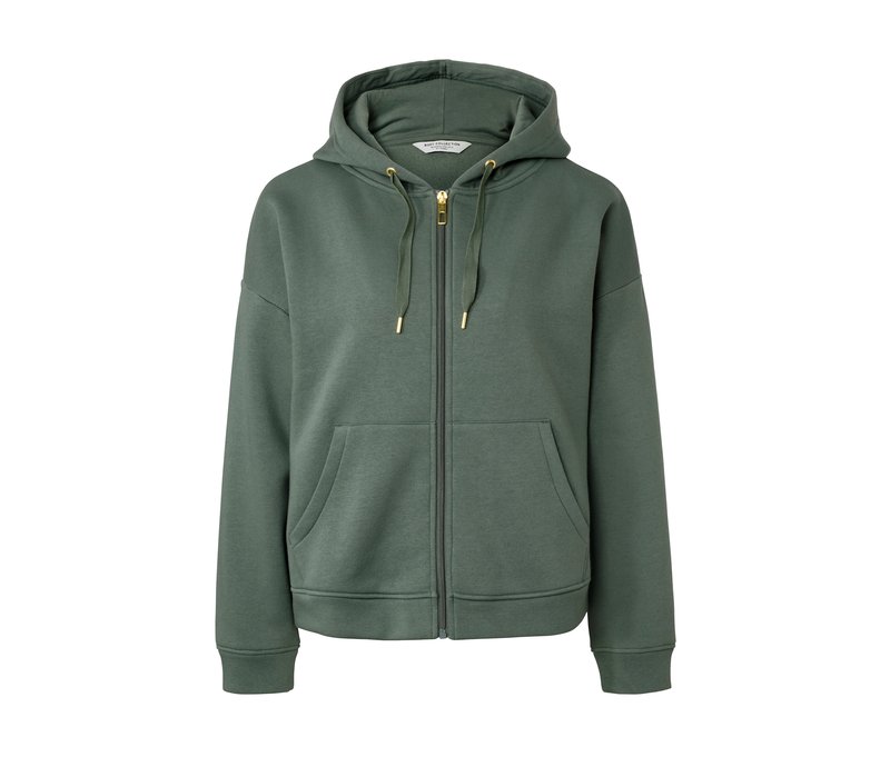 Tchibo - Lounge-Jacke - Damen - Gr. S - dunkelgrün