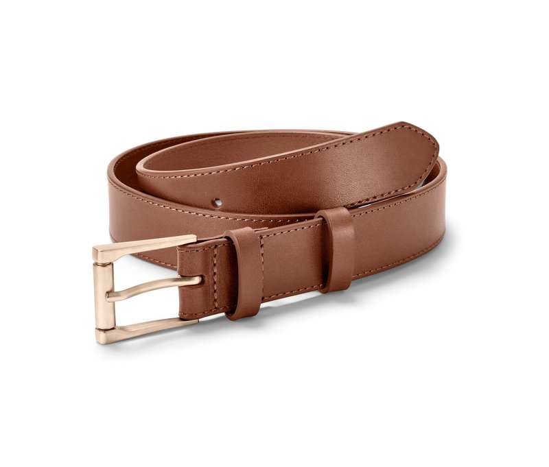 Tchibo - Ledergürtel - Damen - Gr. 85 - cognac