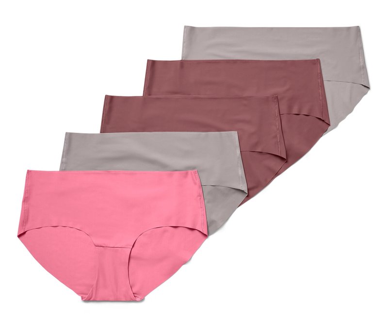 Tchibo - 5 Magic-Cut-Pantys - Damen - Gr. M - grau