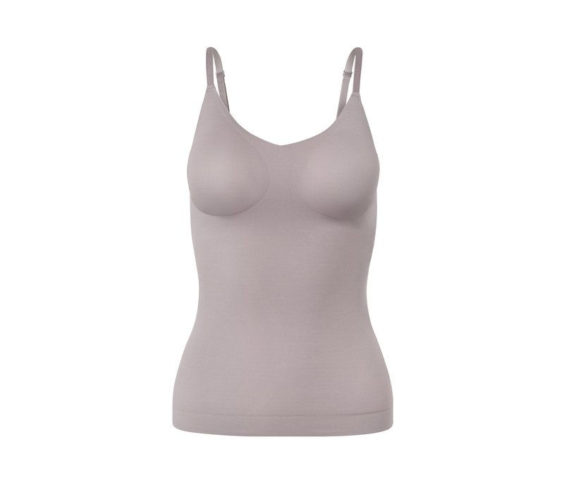 Tchibo - Komfort-Hemdchen »bonded« - Damen - Gr. S - grau