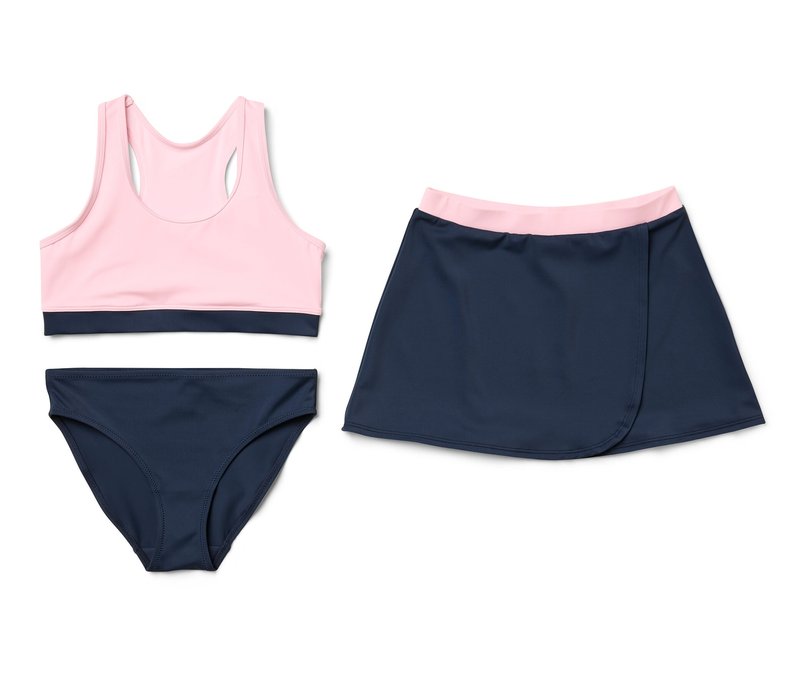 Tchibo - Kinder-Bikini-Set - Gr. 158/164 - dunkelblau