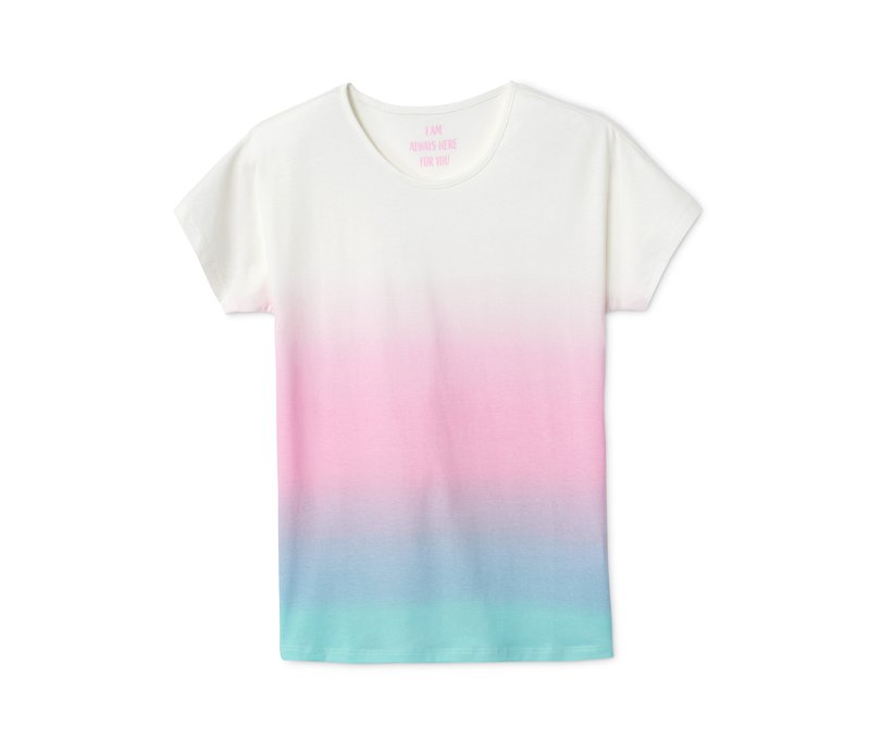 Tchibo - T-Shirt - Mädchen - Gr. 134/140 - türkis
