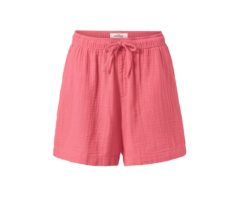 Tchibo - Musselin-Shorts - Damen - Gr. 36 - koralle