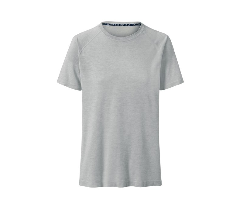 Tchibo - Seamless-Shirt - Herren - Gr. L - hellgrau
