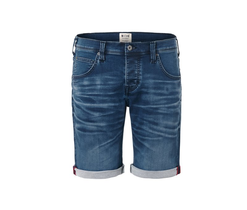 Tchibo - Jeans-Shorts »Mustang« - Herren - Gr. 38 - blau