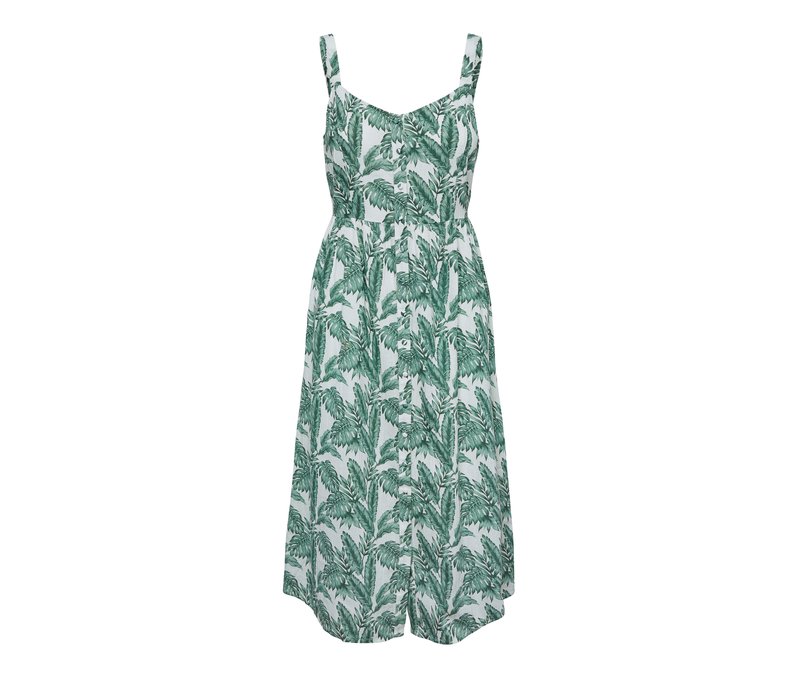 Tchibo - Kleid mit Print - Damen - Gr. 40 - creme