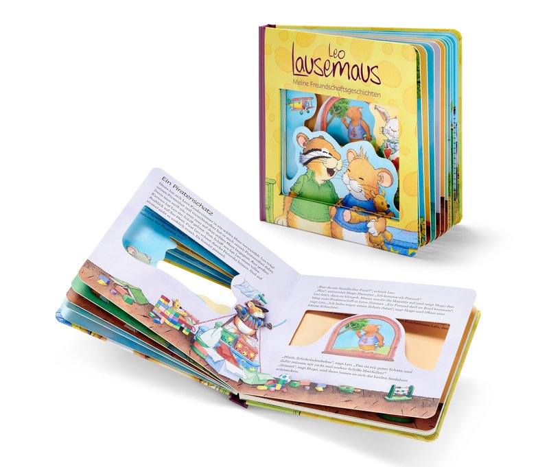 Tchibo - Buch »Leo Lausemaus – meine Freundschaftsgeschichten« - mehrfarbig