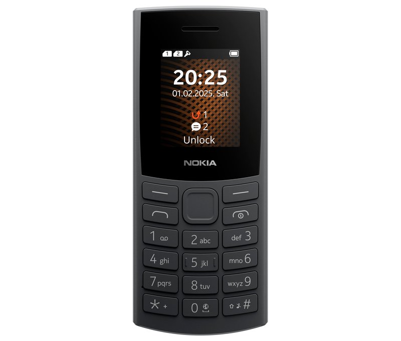 Nokia 105 4G 2nd Edition charcoal