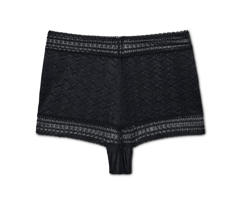 Tchibo - Spitzen-Panty - Damen - Gr. S - schwarz