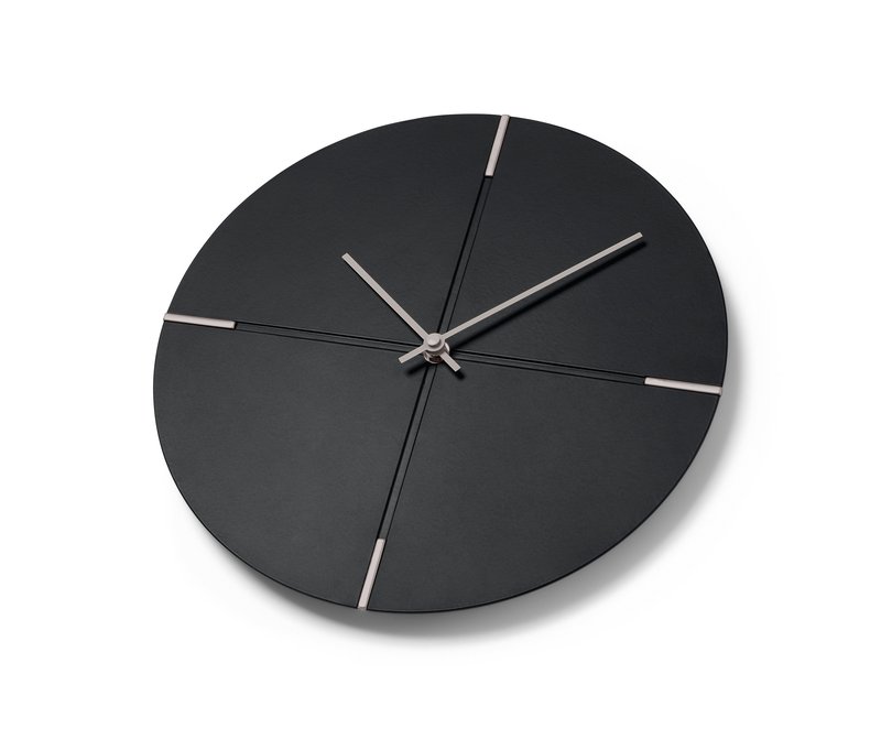 Tchibo - Design-Wanduhr - schwarz