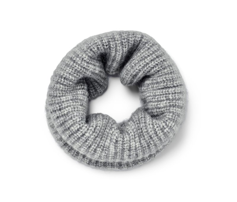 Tchibo - Strick-Loopschal - grau