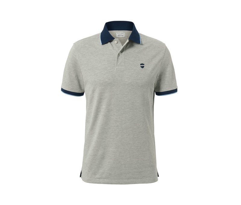 Tchibo - Piqué-Poloshirt - Herren - Gr. 4XL - grau