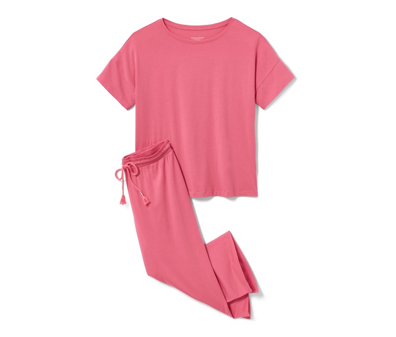 Tchibo - Pyjama - Damen - Gr. M - pink