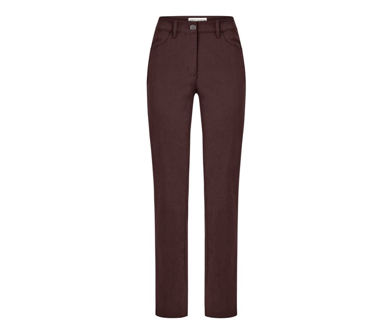Tchibo - Bengalin-Hose - Damen - Gr. 48 - dunkelbraun