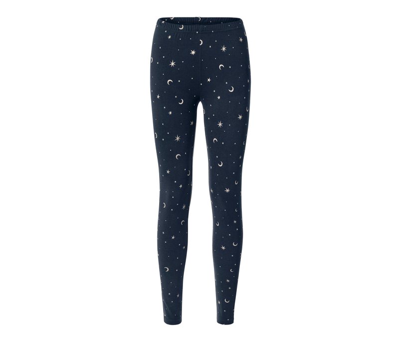 Tchibo - Kuschelige Leggings - Damen - Gr. XL - weiß/print