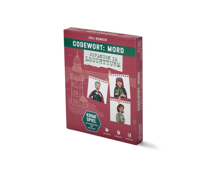 Tchibo - Krimispiel »Codewort: Mord – gefangen im Leuchtturm«