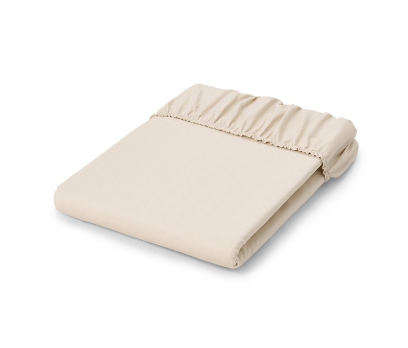 Tchibo - Edelflanell-Spannbettlaken - creme