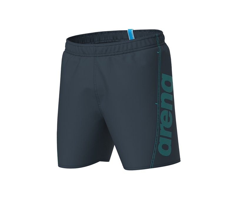 arena Badeshorts Fundamentals Logo - Herren - Gr. XL - grau