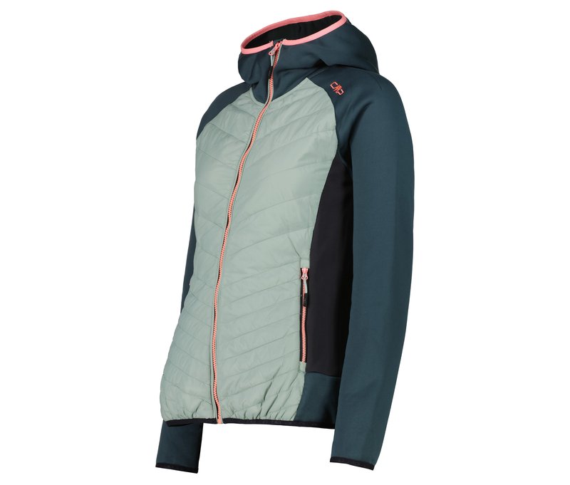 CMP Damen-Hybridjacke - Damen - Gr. 44 - grün