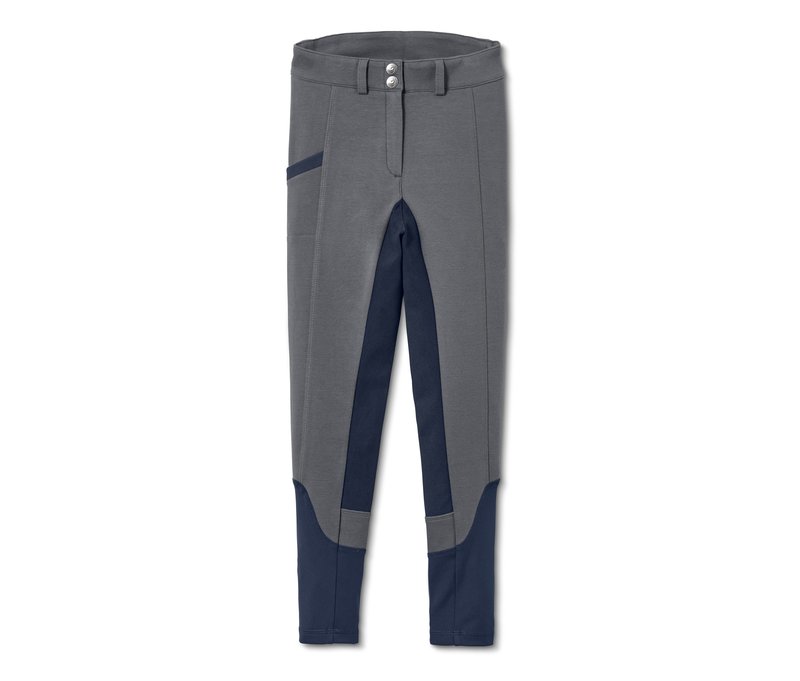 Tchibo - Vollbesatzreithose - Mädchen - Gr. 134/140 - blau