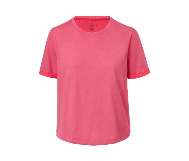 Tchibo - Cropped Funktionsshirt - Damen - Gr. M - pink