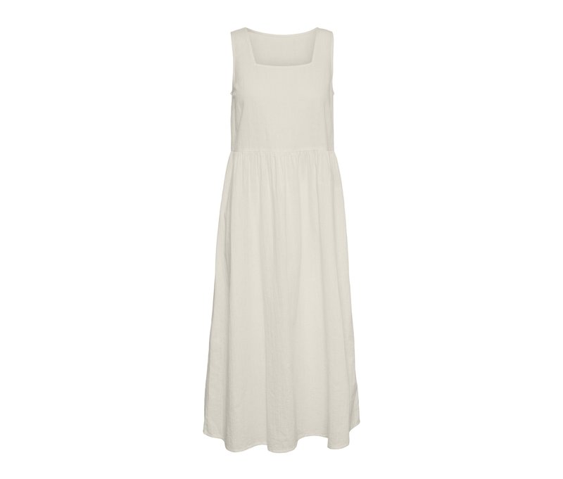 Tchibo - Midikleid mit breiten Trägern - Damen - Gr. 36 - weiß