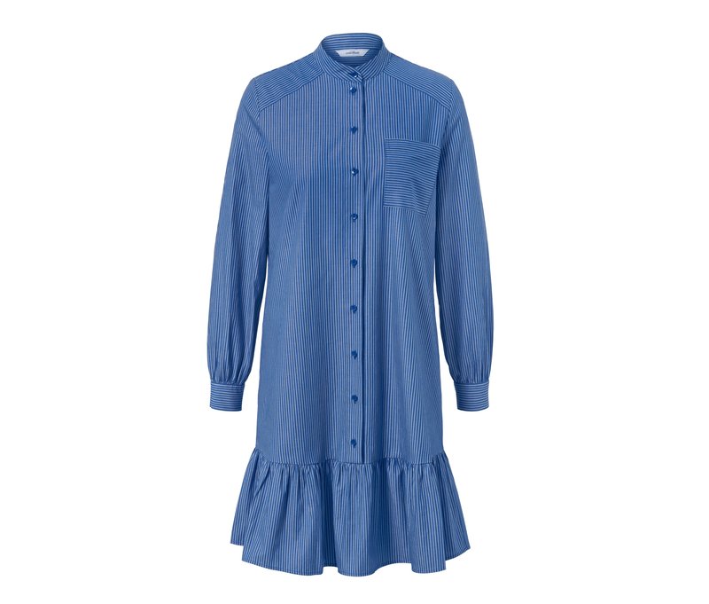 Tchibo - Gestreiftes Blusenkleid - Damen - Gr. 42 - blau/gestreift