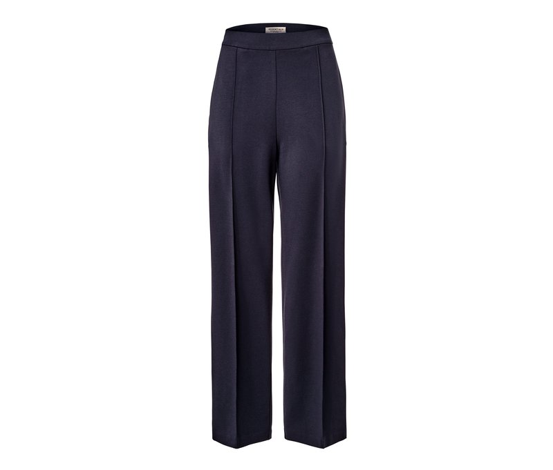 Tchibo - Jerseyhose mit Biese - Damen - Gr. XL - dunkelblau