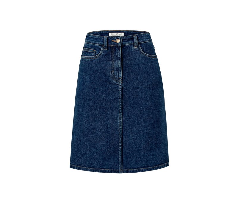 Tchibo - Jeansrock - Damen - Gr. 38 - dunkelblau