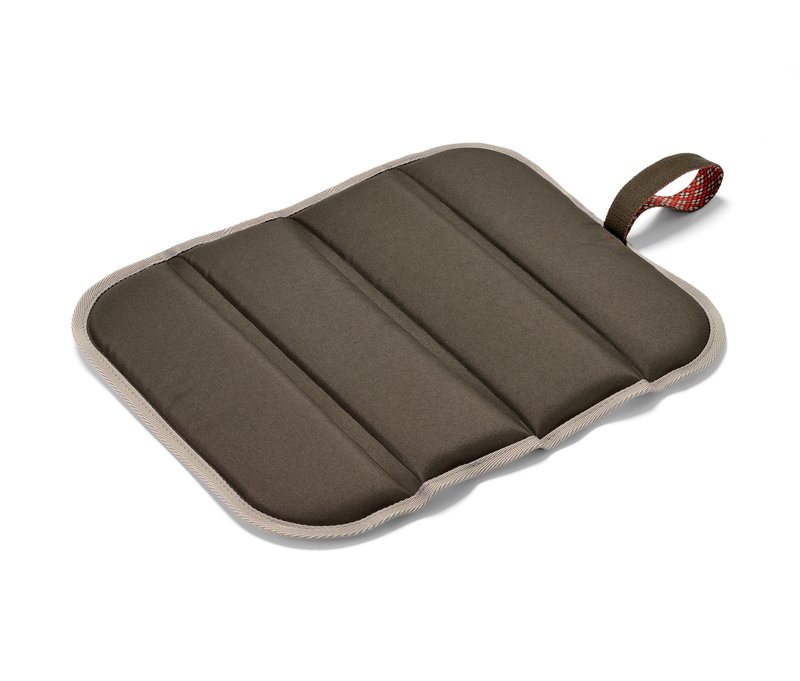 Tchibo - Faltbares Thermo-Sitzkissen - olivgrün