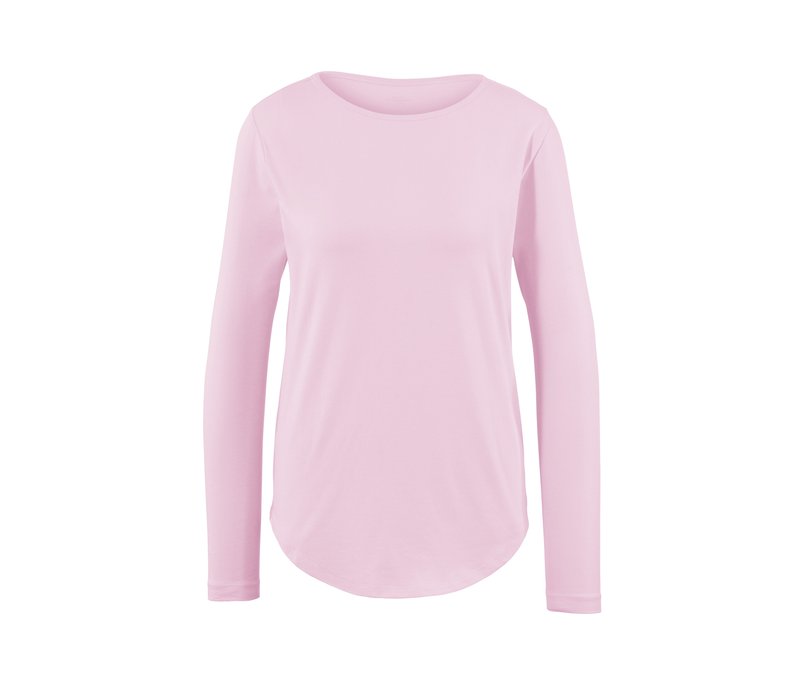 Tchibo - Langarm-Sportshirt - Damen - Gr. L - hellrosa