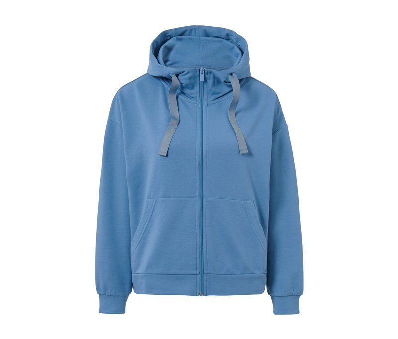 Tchibo - Loungejacke - Damen - Gr. L - blau