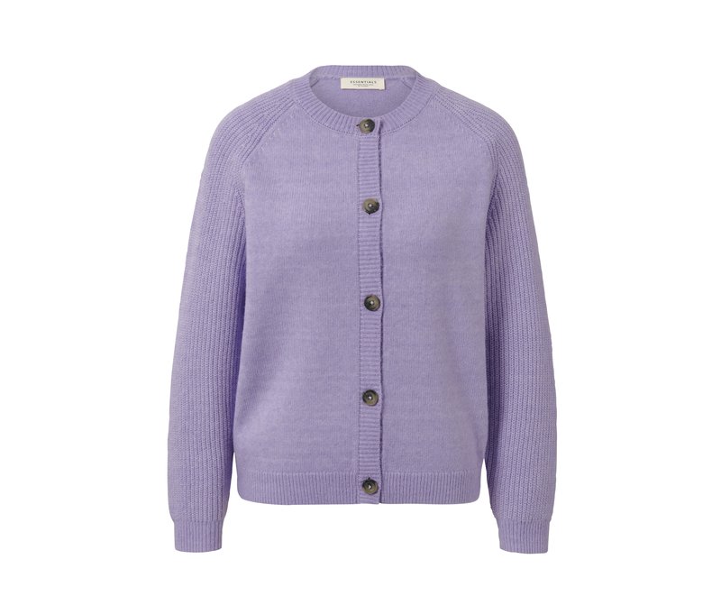 Tchibo - Strickcardigan - Damen - Gr. S - lila