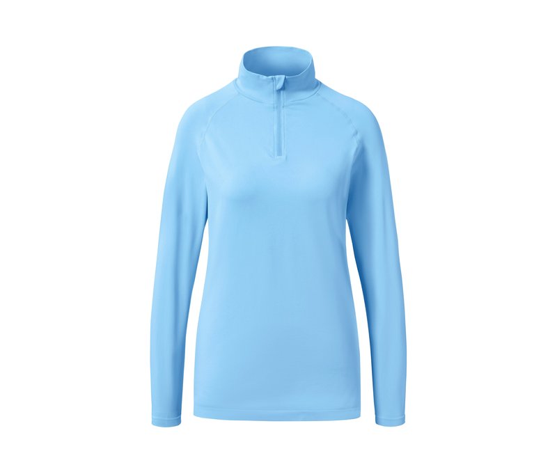Tchibo - Seamless-Trainingsshirt - Damen - Gr. M - hellblau