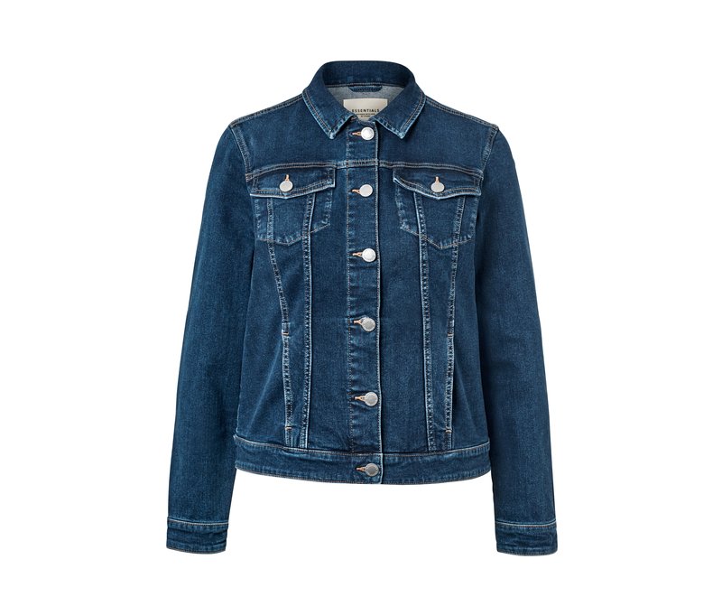 Tchibo - Jeansjacke - Damen - Gr. 48 - dunkelblau