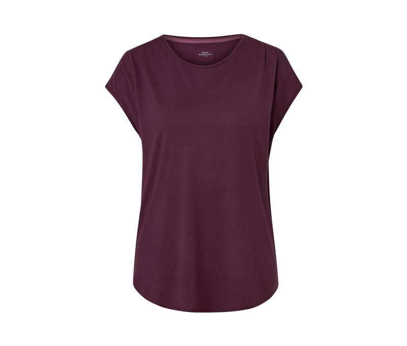 Tchibo - Sportshirt - Damen - Gr. M - dunkelrot