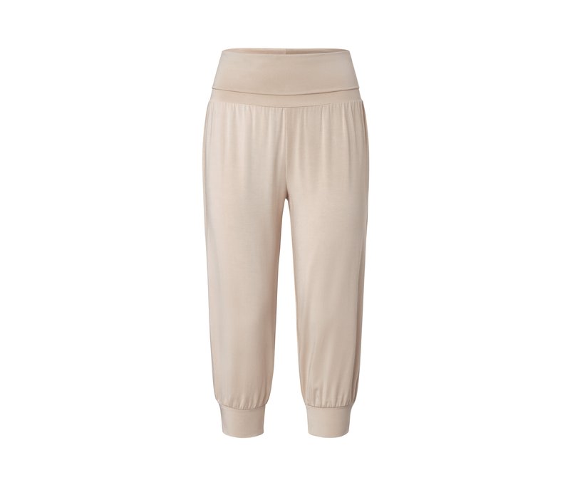 Tchibo - 3/4-Yogahose - Damen - Gr. S - beige