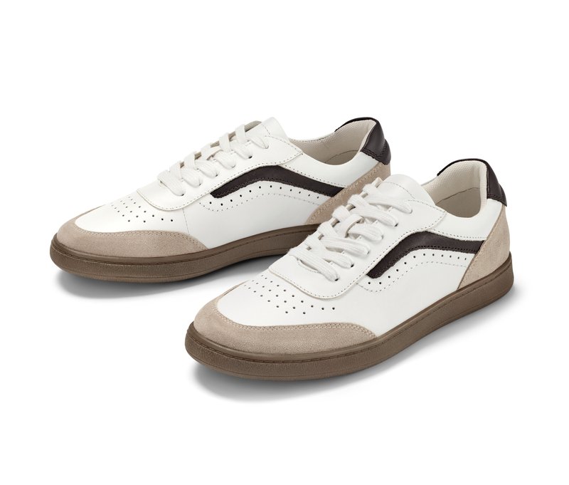 Tchibo - Leder-Sneaker - Damen - Gr. 42 - weiß