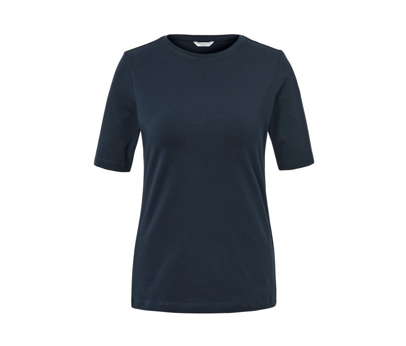 Tchibo - Basic Halbarmshirt - Damen - Gr. M - dunkelblau