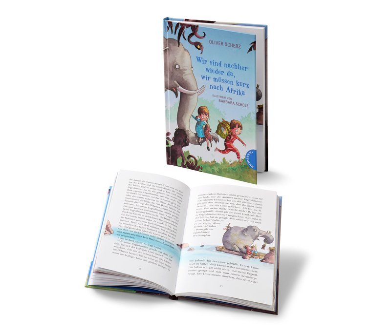 Tchibo - Buch »Wir sind nachher wieder da, wir müssen kurz nach Afrika«