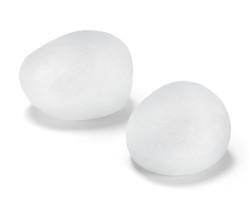 Tchibo - 2 LED-Dekosteine - weiß