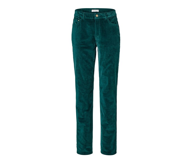 Tchibo - Samthose - Damen - Gr. 36 - petrol