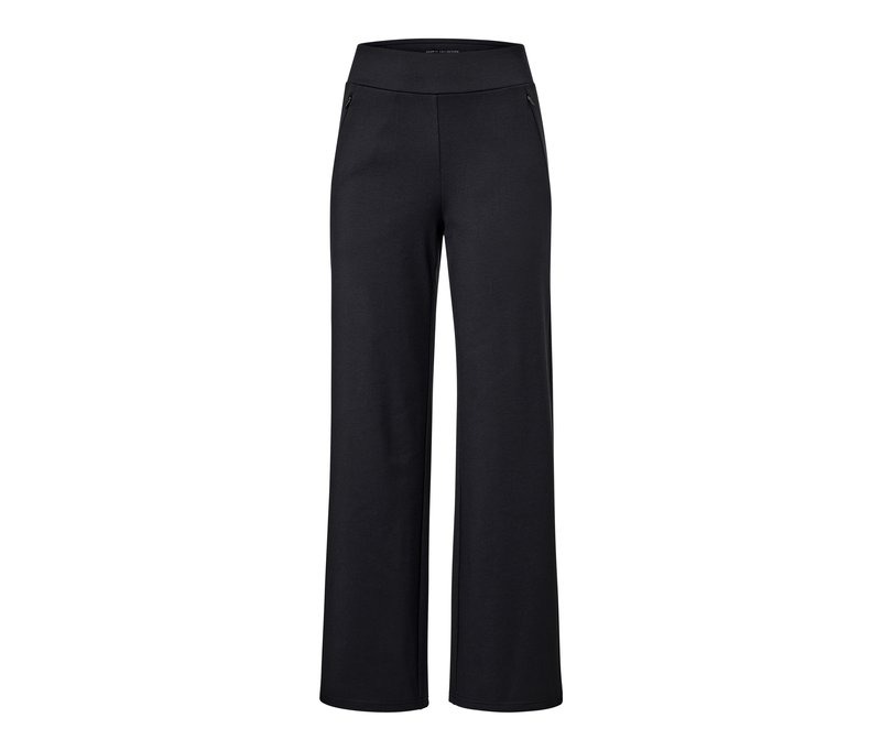 Tchibo - Thermohose »Wide Leg« - Damen - Gr. L - schwarz