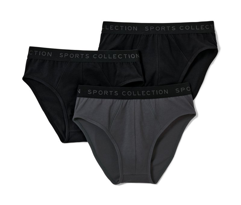 Tchibo - 3 Slips - Herren - Gr. Xxl/8 - schwarz