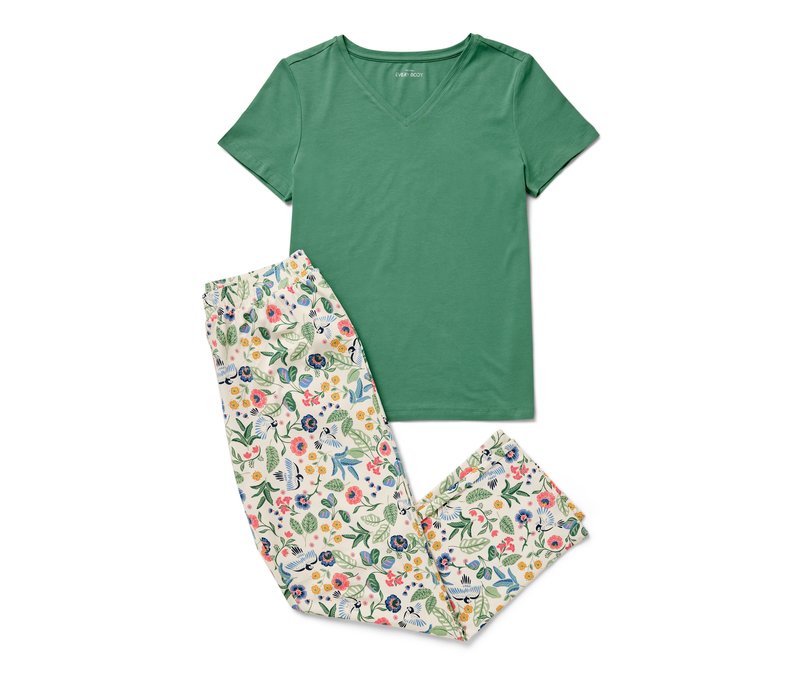 Tchibo - Pyjama-Set - Damen - Gr. XXL - creme