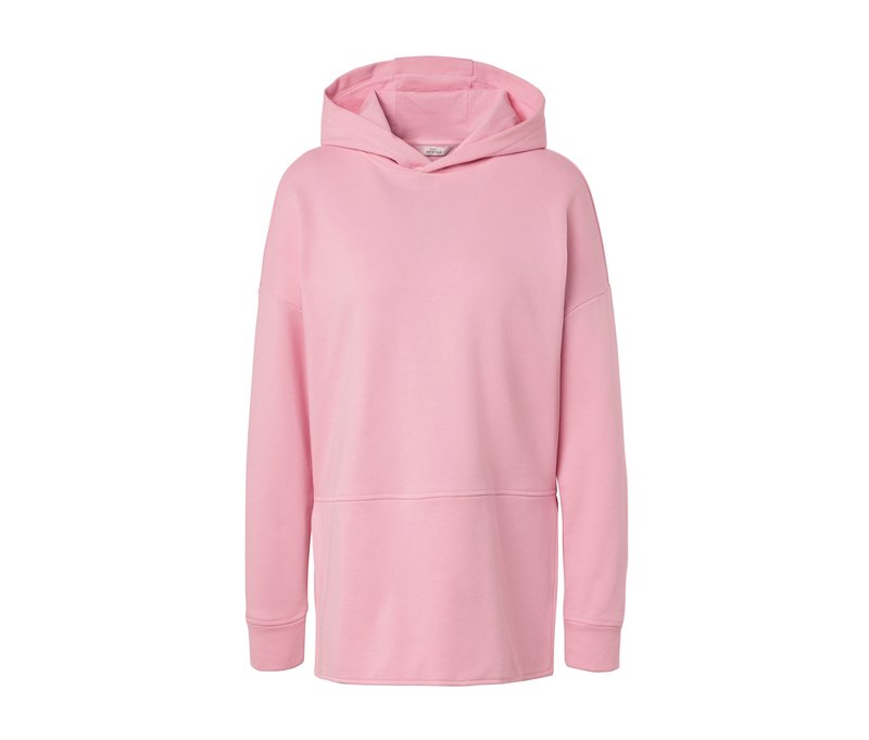 Tchibo - Langes Kapuzensweatshirt - Damen - Gr. XXL - rosa